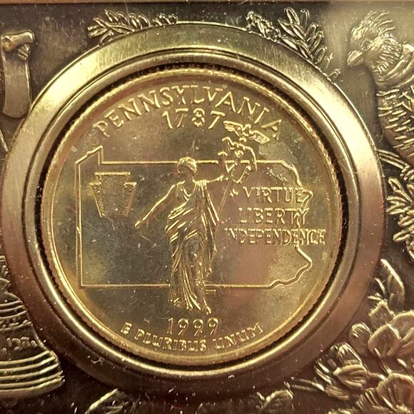 Vintage Hallmark American Spirit Collection Ornament Pennsylvania - Picture 3 of 6